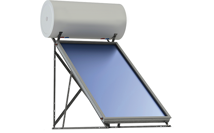 Render di un Impianto solare termico - Esa Italy Riqualificazione Energetica