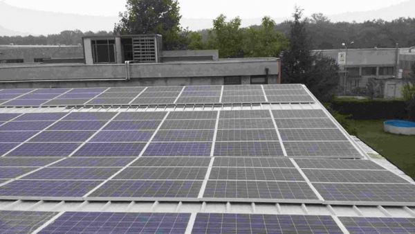 Realizzazione Impianto fotovoltaico industriale a Cantù in Provincia di Como di 120 kw