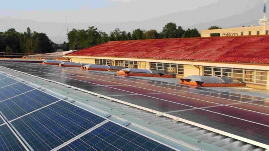 Realizzazione Impianto fotovoltaico industriale ad Arosio in Provincia di Como di 200 kw